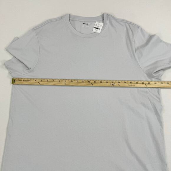 J Crew Factory Mens Washed Jersey Short Sleeve Tee 2X Heather Gray - Picture 10 of 11